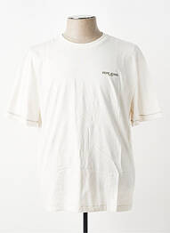 T-shirt stretch manches courtes beige PEPE JEANS homme