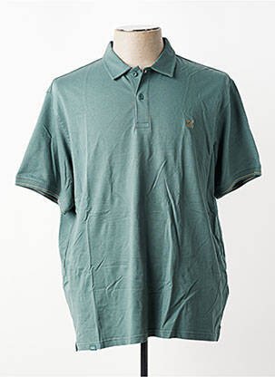 Polo tissage jersey manches courtes vert OXBOW homme