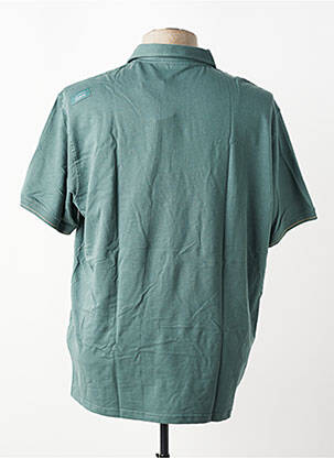 Polo tissage jersey manches courtes vert OXBOW homme