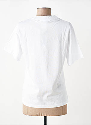 T-shirt sérigraphie manches courtes blanc ADIDAS femme