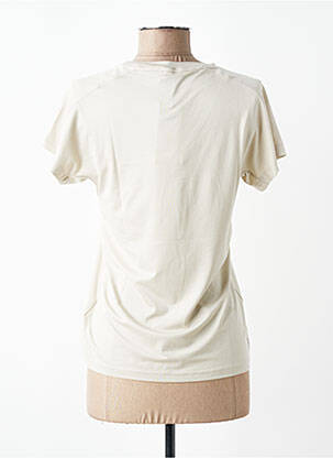 T-shirt col v manches courtes vert ADIDAS femme