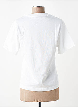 T-shirt stretch manches courtes blanc ADIDAS femme