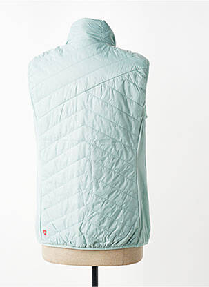 Doudoune poches sans capuche vert PRIMALOFT femme