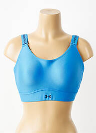 Soutien-gorge sans armature haut soutien-gorge moulé bleu UNDER ARMOUR femme
