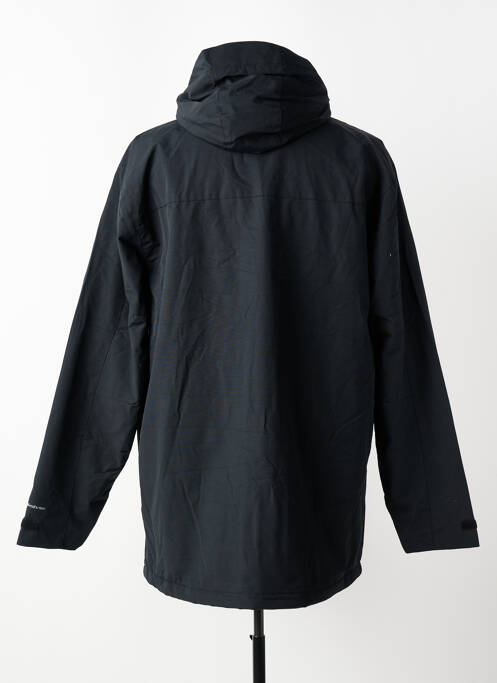 Parka sans repassage a capuche noir QUIKSILVER homme