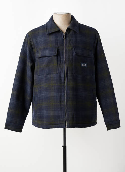 Veste casual poignets pressionnés bleu OXBOW homme
