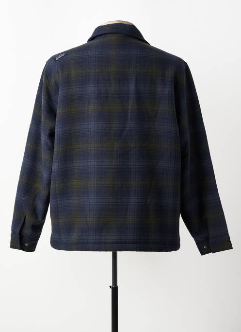 Veste casual poignets pressionnés bleu OXBOW homme