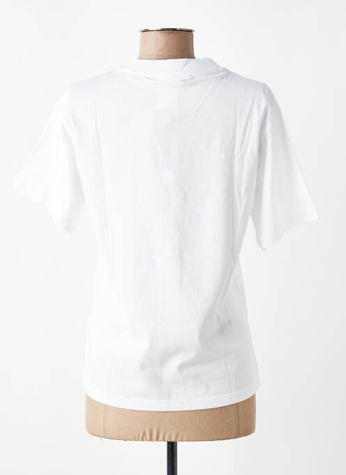 T-shirt sérigraphie manches courtes blanc ADIDAS femme