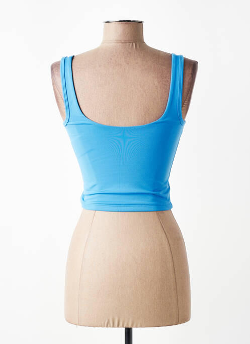 T-shirt stretch fines bretelles bleu UNDER ARMOUR femme