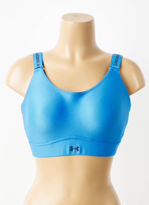Soutien-gorge sans armature haut soutien-gorge moulé bleu UNDER ARMOUR femme