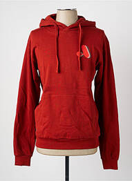 Sweat-shirt à capuche sérigraphie floquée manches longues orange ASTORE homme