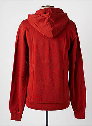 Sweat-shirt à capuche sérigraphie floquée manches longues orange ASTORE homme