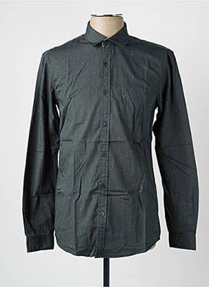 Chemise manches longues imprimé fantaisie vert LEE COOPER homme
