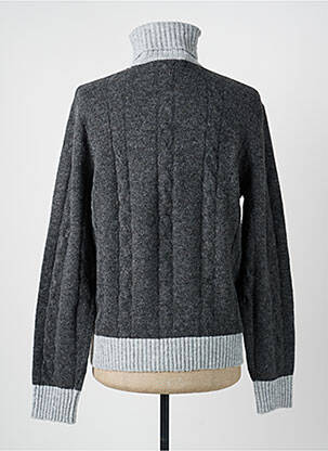 Pull col roulé coupe cintrée manches longues gris PEPE JEANS homme