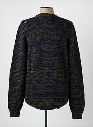 Pull col rond manches longues vert OXBOW homme