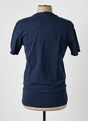 T-shirt broderie manches courtes bleu QUIKSILVER homme