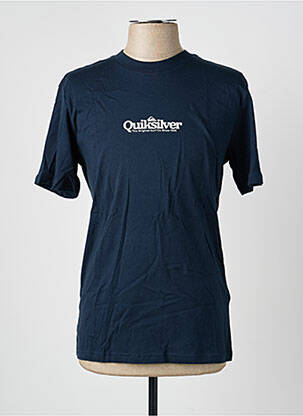 T-shirt coupe cintrée manches courtes bleu QUIKSILVER homme