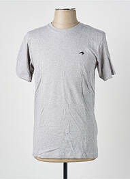 T-shirt coupe cintrée manches courtes gris ASTORE homme