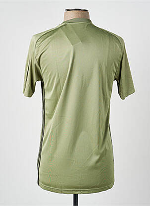 T-shirt coupe cintrée manches courtes vert ADIDAS homme
