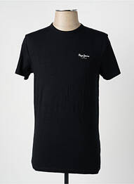 T-shirt coupe cintrée manches courtes noir PEPE JEANS homme