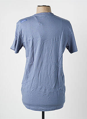 T-shirt coupe cintrée manches courtes bleu OXBOW homme