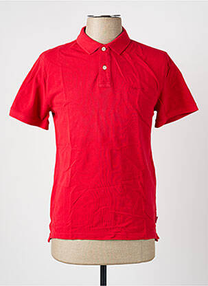 Polo coupe cintrée manches courtes rouge PEPE JEANS homme