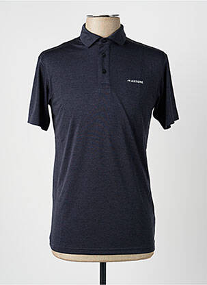 Polo coupe cintrée manches courtes bleu ASTORE homme