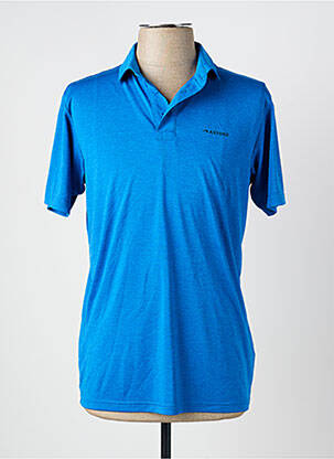 Polo coupe cintrée manches courtes bleu clair ASTORE homme