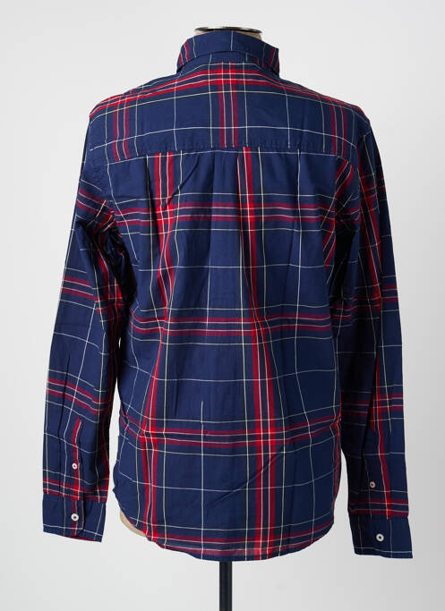 Chemise manches longues imprimé carreaux bleu PEPE JEANS homme