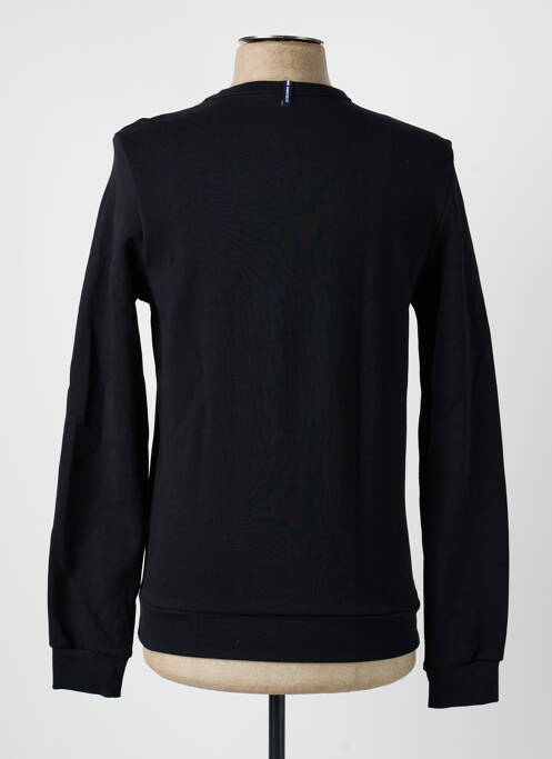 Sweat-shirt broderie manches longues noir LE COQ SPORTIF homme