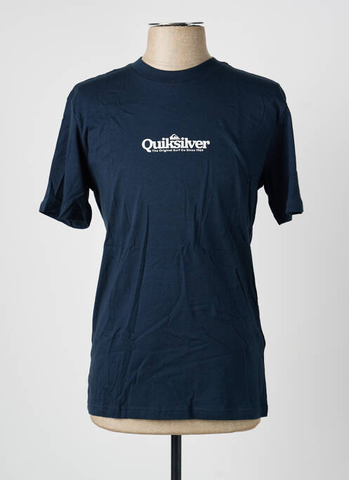 T-shirt coupe cintrée manches courtes bleu QUIKSILVER homme