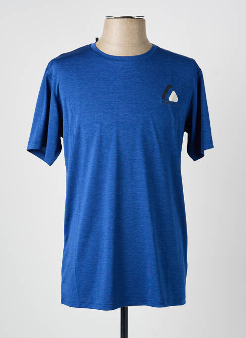 T-shirt coupe droite manches courtes bleu ASTORE homme