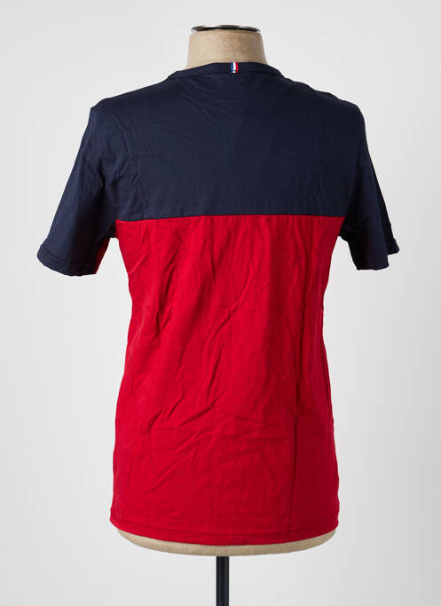 T-shirt broderie manches courtes bleu LE COQ SPORTIF homme