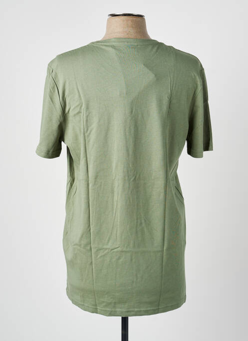 T-shirt coupe droite manches courtes vert LEE COOPER homme