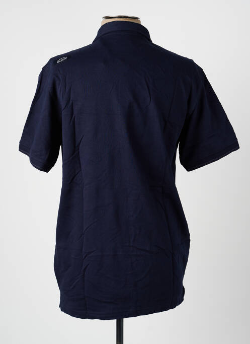 Polo coupe droite manches courtes bleu OXBOW homme