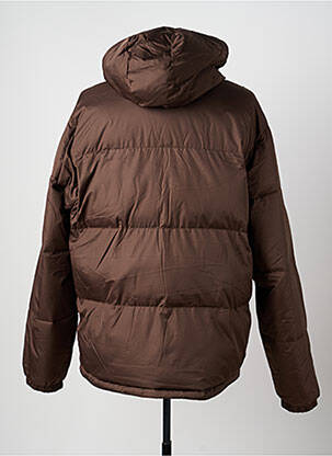 Doudoune poches a capuche marron QUIKSILVER homme