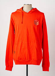 Sweat-shirt à capuche sérigraphie floquée manches longues rouge ASTORE homme