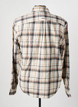 Chemise manches longues coupe droite marron LEE COOPER homme