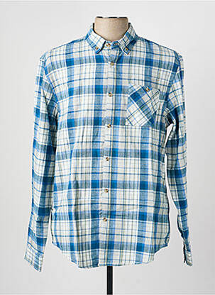 Chemise manches longues coupe droite bleu LEE COOPER homme