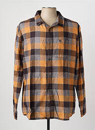 Chemise manches longues coupe droite orange QUIKSILVER homme