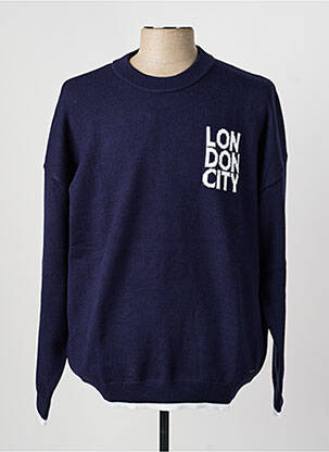 Pull col rond manches longues bleu LEE COOPER homme