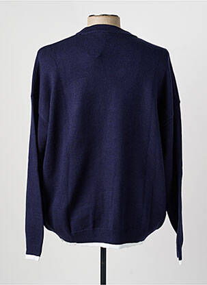 Pull col rond manches longues bleu LEE COOPER homme
