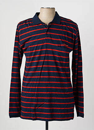 Polo manches longues manches longues bleu ASTORE homme