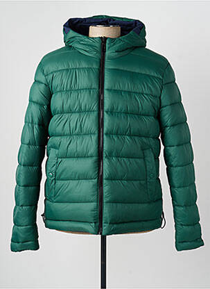 Parka manches longues a capuche bleu LEE COOPER homme