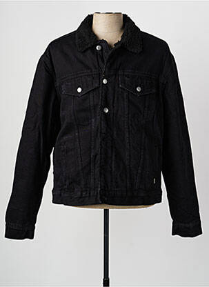 Veste casual fermeture boutonnée sur le devant noir PEPE JEANS homme