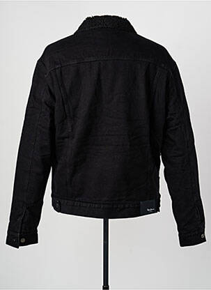 Veste casual fermeture boutonnée sur le devant noir PEPE JEANS homme