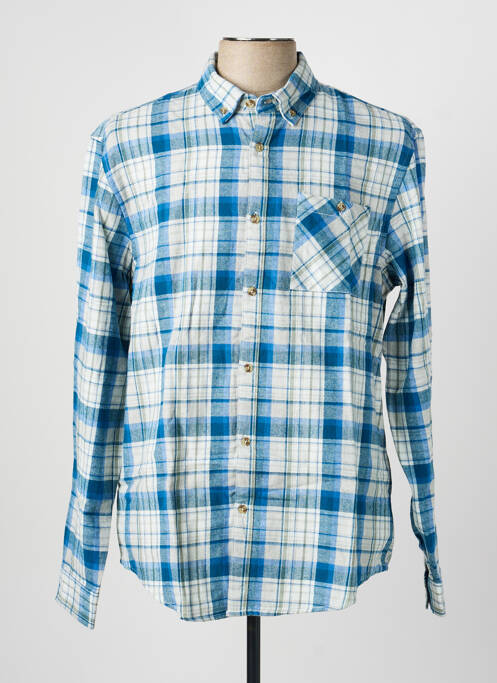 Chemise manches longues coupe droite bleu LEE COOPER homme