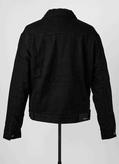 Veste casual fermeture boutonnée sur le devant noir PEPE JEANS homme