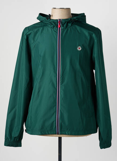Coupe-vent manches longues a capuche vert LEE COOPER homme