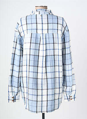 Chemisier coupe droite manches longues bleu ROXY femme